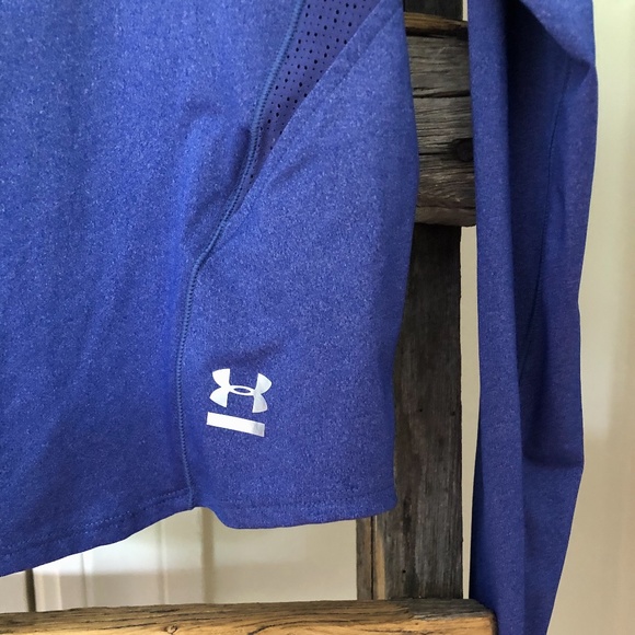 UNDER ARMOUR Purple Heat Gear Longsleeve - Picture 6 of 10
